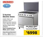 Goldair 5-Burner Electric Oven GGEO-760S