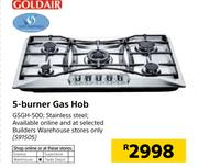 Goldair 5-Burner Gas Hob GSGH-500