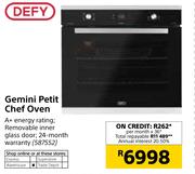 Defy Gemini Petit Chef Oven