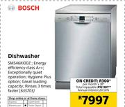 Bosch Dishwasher SMS46KI00Z
