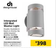 Designhouse Integrated LED Wall Washer Light-Double