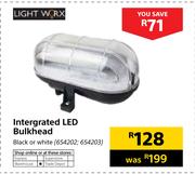 Light Work Integrated LED Bulkhead
