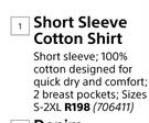 Beck Short Sleeve Cotton Shirt