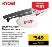 Ryobi 3000W Electric Blower Vacuum