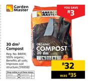 Garden Master 30 dm2 Compost