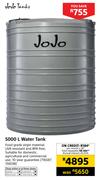 Jojo Tanks 5000L Water Tank