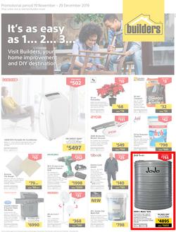 Builders Inland : It's As Easy As 1... 2... 3... (19 Nov - 29 Dec 2019), page 1