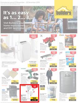 Builders Inland : It's As Easy As 1... 2... 3... (19 Nov - 29 Dec 2019), page 1