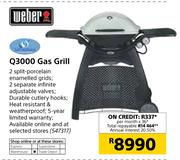 Weber Q3000 Gas Grill
