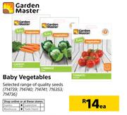 Garden Master Baby Vegetables-Each