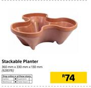 Stackable Planter 360mm X 330mm X 130mm