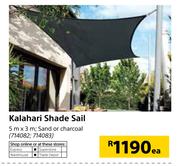 Kalahari Shade Sail 5m X 3m-Each