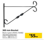 300mm Bracket Black Or Green-Each