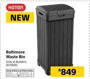 Keter Baltimore Waste Bin 