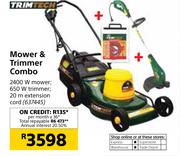 Trim Tech Mower & Trimmer Combo