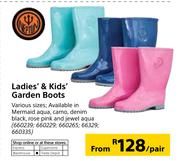 Ladies & Kids Garden Boots-Per Pair