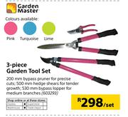 Garden Master 3 Piece Garden Tool Set-Per Set