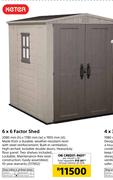 Keter 6 x 6 Factor Shed