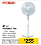 Gold Air 40cm Pedestal Fan