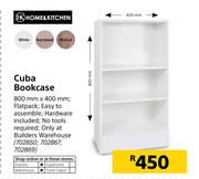 Home & Kitchen Cuba Bookcase 800mm x 400mm
