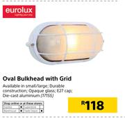 Eurolux Oval Bulkhead With Grid