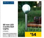 Solar Flair 60mm LED Crackle Ball Lights