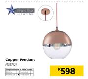 Bright Star Copper Pendant