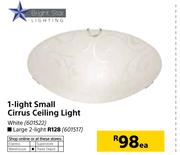 Bright Star 2-Light Large Cirrus Ceiling Light White-Each