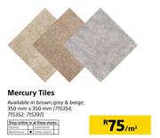 Mercury Tiles 350mm X 350mm-Per Sqm