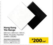 Hong Kong Tile Range 600mm X 600mm-Per Sqm