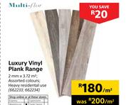 Multi-Flor Luxury Vinyl Plank Range-Per Sqm