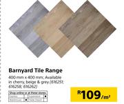 Barnyard Tile Range 400mm X 400mm-Per Sqm