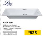  Libra Value Bath 1700mm