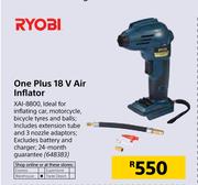 Ryobi One Plus 18V Air Inflator XAI8800