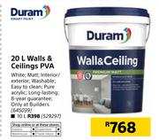 Duram 20L Walls & Ceilings PVA