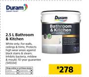 Fired Earth 2.5L Kitchen & Bathroom