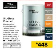 Fired Earth 5L Gloss Enamel