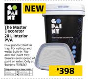 The Master Decorator Interior PVA-20Ltr
