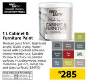 Fired Earth Cabinet & Furniture Paint-1Ltr