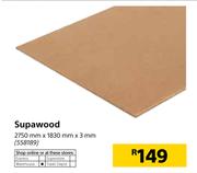 Supawood-2750mm x 1830mm x 3mm