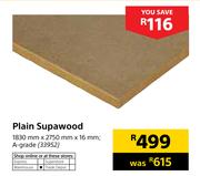 Plain Supawood-1830mm x 2750mm x 16mm