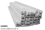 Lintels-75mm x 208mm x 1.5m Each