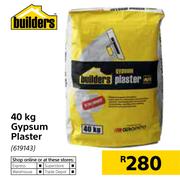 Buliders 40Kg Gypsum Plaster