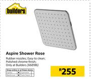 Builders Aspire Shower Rose