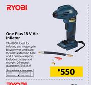 Ryobi One Plus 18V Air Inflator XAI8800