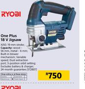Ryobi One Plus 18V Jigsaw X150