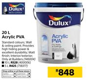 Dulux 5L Acrylic PVA