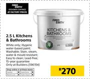 Fired Earth 2.5L Kitchens & Bathrooms