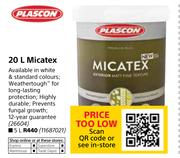 Plascon Micatex-5Ltr