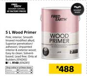 Fired Earth 5L Wood Primer
